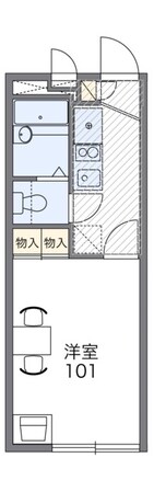 レオパレスアムリタの物件間取画像